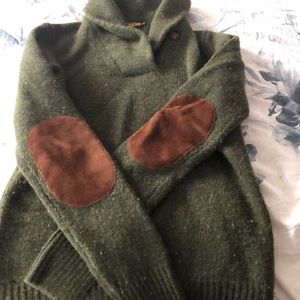 Hunter green Ralph Lauren Rugby sweater